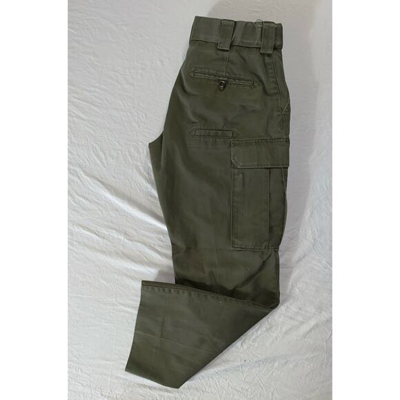 5.11 Tactical Women's Twill PDU Class B Cargo Pant. Washed Navy, Women's 10. GUC - Picture 2 of 9